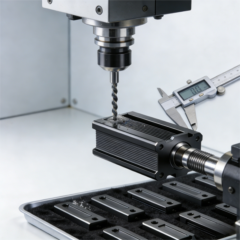 Precision CNC Machining Automotive Parts ±0.01 mm Tolerance 2000mm x 500mm x 300mm