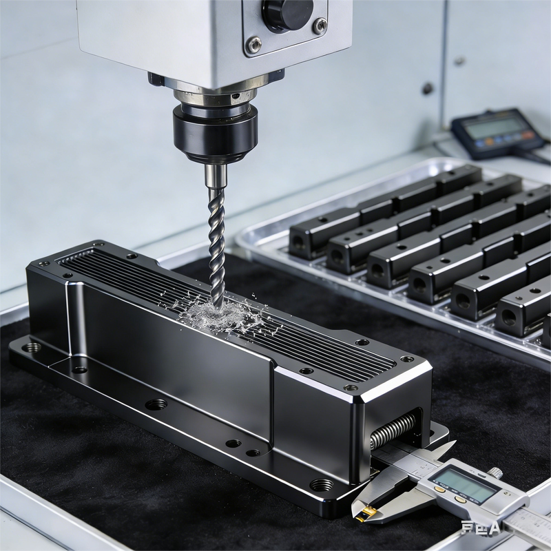 Precision CNC Machining Automotive Parts ±0.01 mm Tolerance 2000mm x 500mm x 300mm