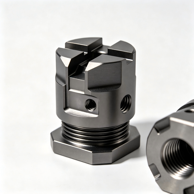Precision 5 Axis CNC Machining Parts with ASTM B244 Eddy-current Gauges and Ra 0.8 - 3.2 μm Surface Finish